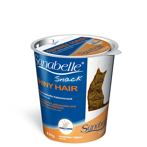 Лакомство Bosch Sanabelle Shiny Hair-Snack, 0.15 кг для кошек и котят