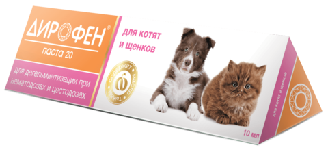 Apicenna Дирофен-Паста для щенков и котят