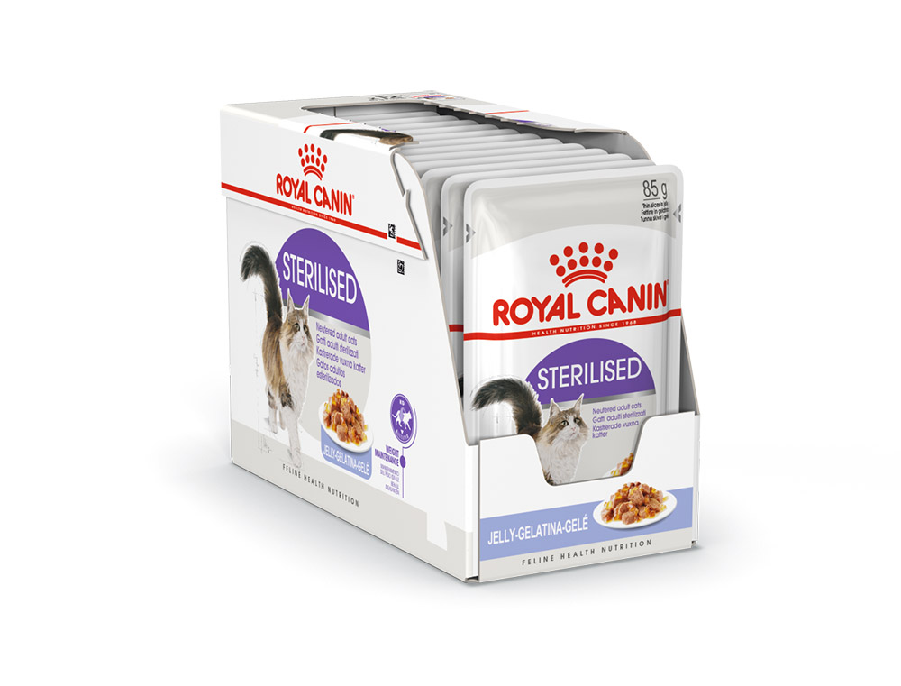 Консервы Royal Canin Sterilised (желе) для кошек и котят