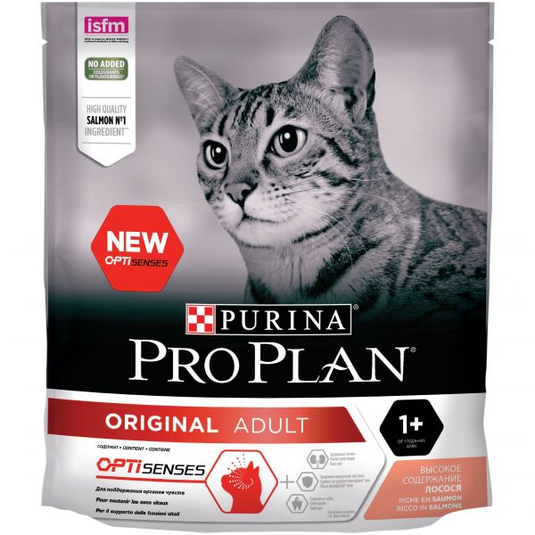 Сухой корм Purina Pro Plan Original Adult (Лосось) для кошек и котят