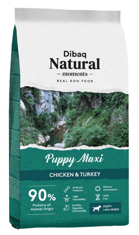 Dibaq Natural Moments Puppy Maxi (Курица, индейка)