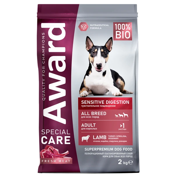 Award Special Care Adult Dog Sensitive Digestion (Ягненок)