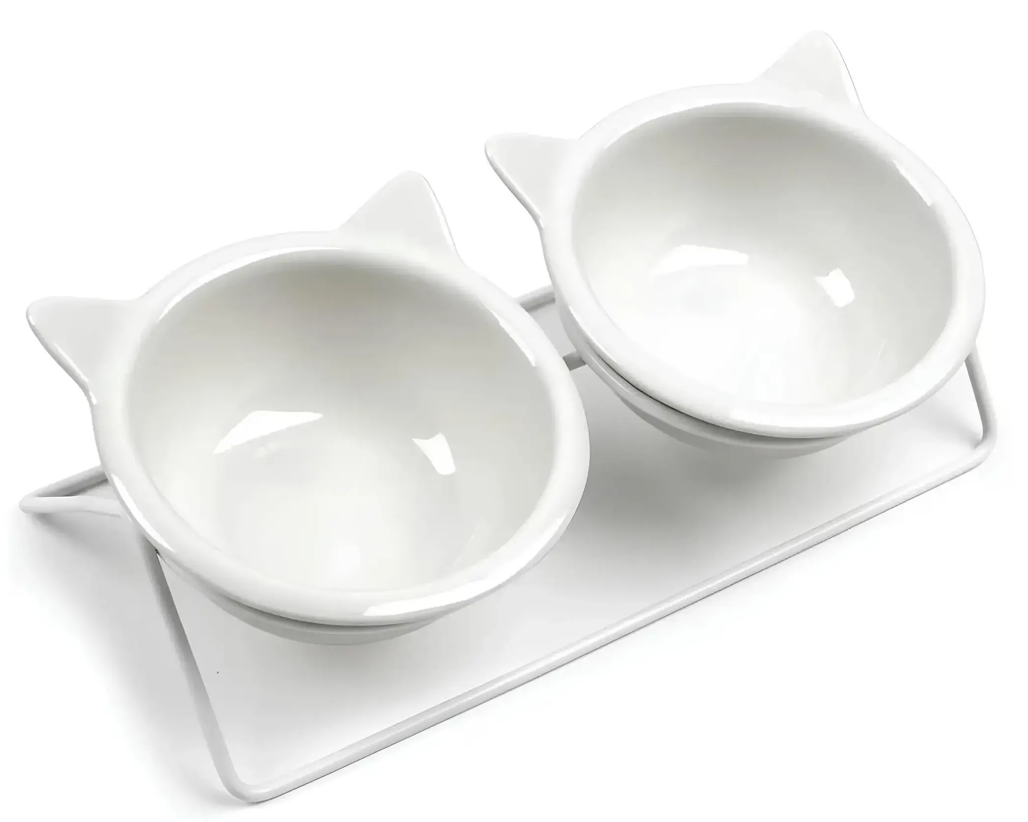 Haisenpet Миски керамические на подставке в виде мордочки 