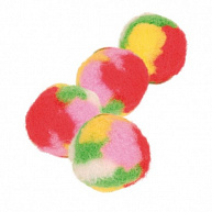 Игрушка "TRIXIE" "Pompon balls", с кошачьей мятой (4 шт)