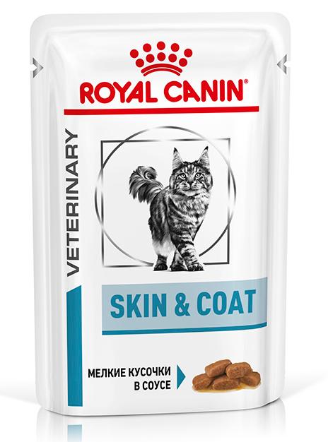 Консервы Royal Canin Skin & Coat Feline для кошек и котят