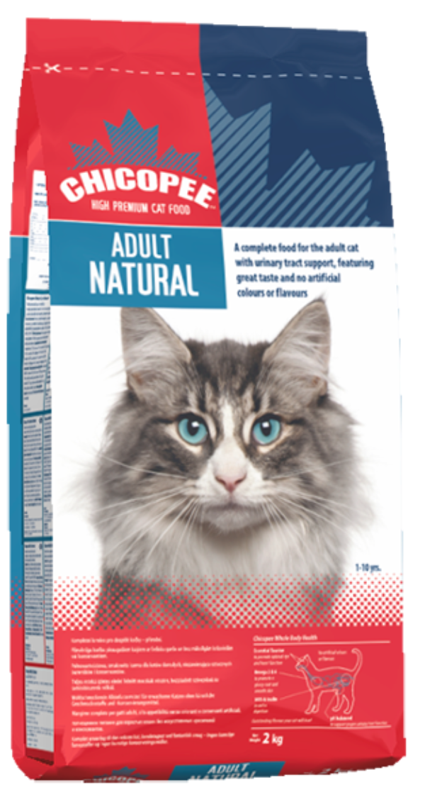 Сухой корм Chicopee Adult Cat Food - Natural для кошек и котят