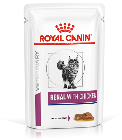 Консервы Royal Canin Renal (Курица) для кошек и котят