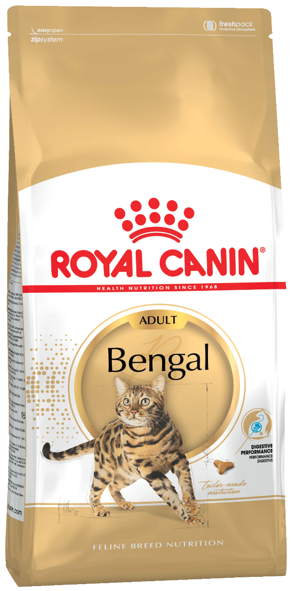 Сухой корм Royal Canin Bengal Cat Adult для кошек и котят