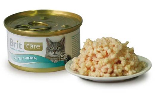 Консервы Brit Care Cat Kitten Chicken для кошек и котят
