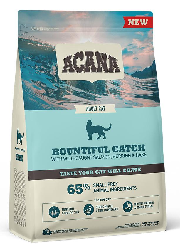 Сухой корм ACANA BOUNTIFUL CATCH Cat (Рыба) для кошек и котят