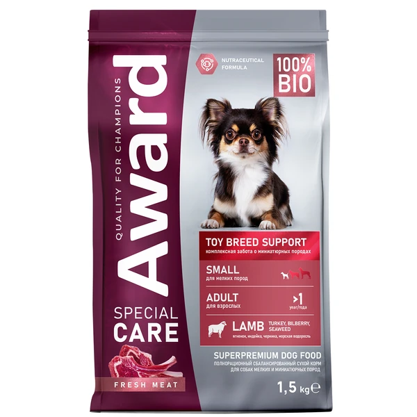 Award Special Care Adult Toy Breed Support (Ягненок)