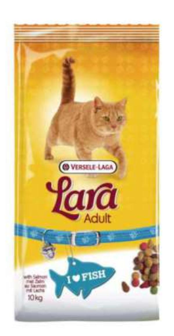 Сухой корм LARA для кошек (Лосось) для кошек и котят