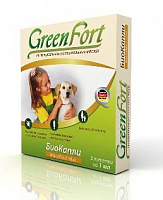 Экопром GreenFort Премиум БиоКапли для собак 2-10 кг