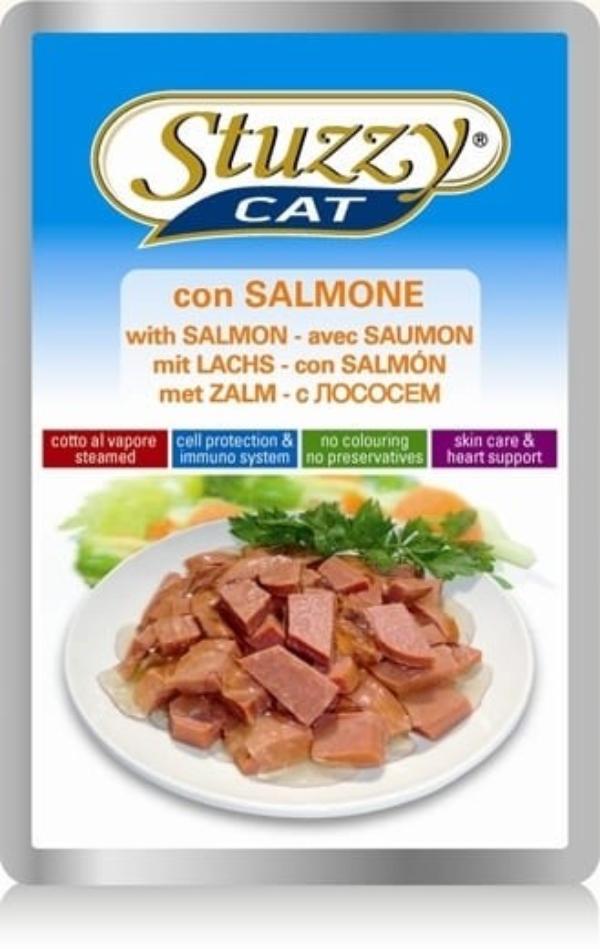 Консервы Stuzzy Cat Пауч (лосось) для кошек и котят