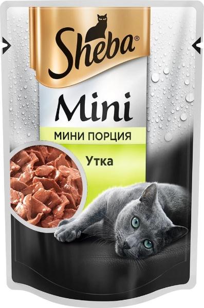Консервы Sheba Mini (Утка) для кошек и котят