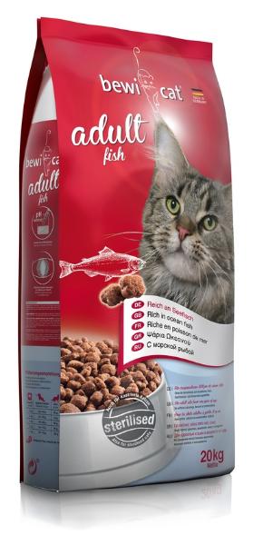 Сухой корм Bewi-Cat Adult (Рыба) для кошек и котят