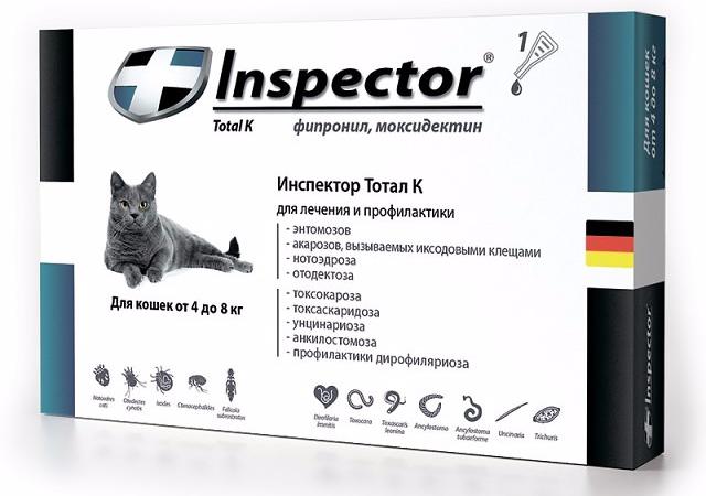 Экопром Inspector Total K для кошек от 4 кг