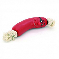 Lilli Pet игрушка с пищалкой "Сосиска на веревке"