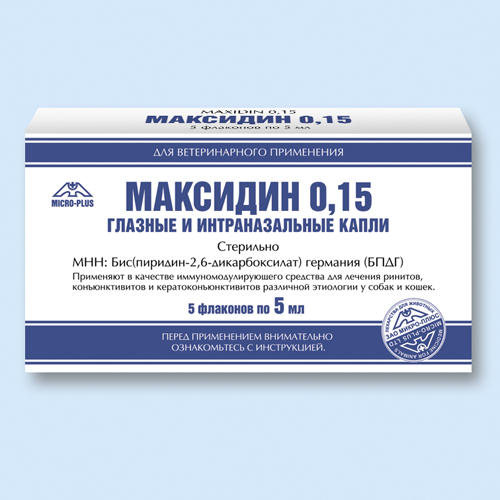 Micro-Plus Максидин капли 0,15%