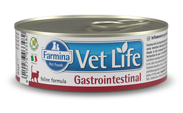 Farmina Vet Life Natural Diet Cat Gastrointestinal – Garfield.by