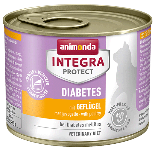 Консервы Animonda Integra Protect для кошек при диабете (птица) для кошек и котят