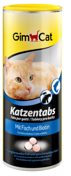 Gimcat Витамины для котов с рыбой и биотином купить | Цены и Фото