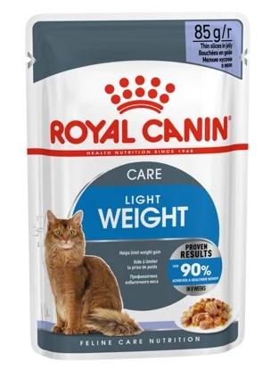 Консервы Royal Canin Light Weight Care (желе) для кошек и котят