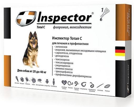 Экопром Inspector Total C для собак от 25 до 40 кг