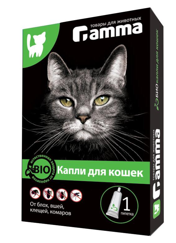 Gamma Капли БИО для кошек от внешних паразитов
