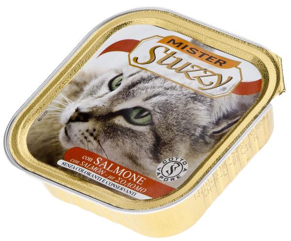Консервы Mister Stuzzy Cat Консервы (лосось) для кошек и котят
