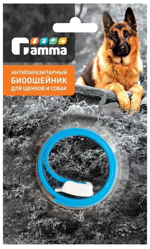 Gamma Ошейник БИО для собак антипаразитарный