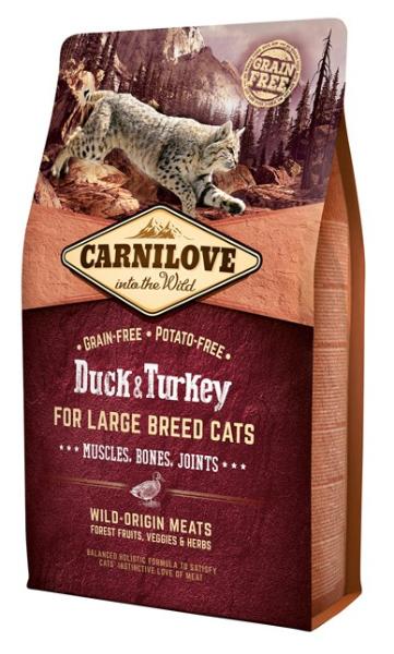 Сухой корм Carnilove for Large Breed Cats (Утка и индейка) для кошек и котят