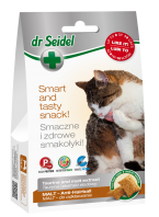 Лакомство Dr. Seidel Snacks Лакомство для кошек Мальт (для вывода комков шерсти) для кошек и котят
