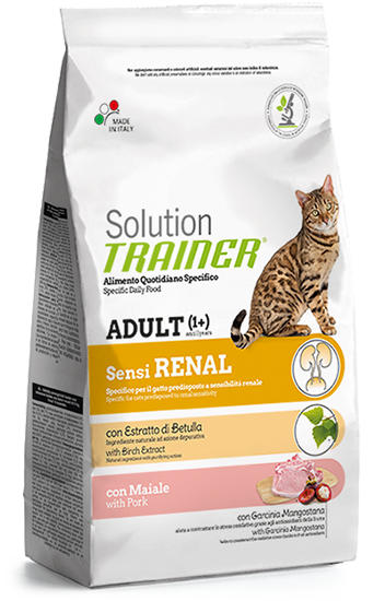 Сухой корм Trainer Solution sensi Renal (Свинина) для кошек и котят