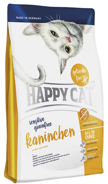 Сухой корм Happy Cat Sensitive Grainfree (Кролик) для кошек и котят