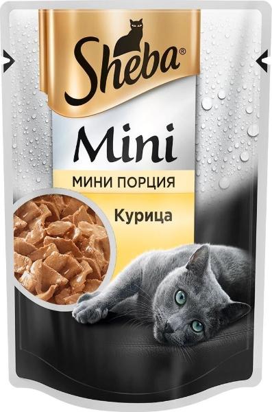 Консервы Sheba Mini (Курица) для кошек и котят