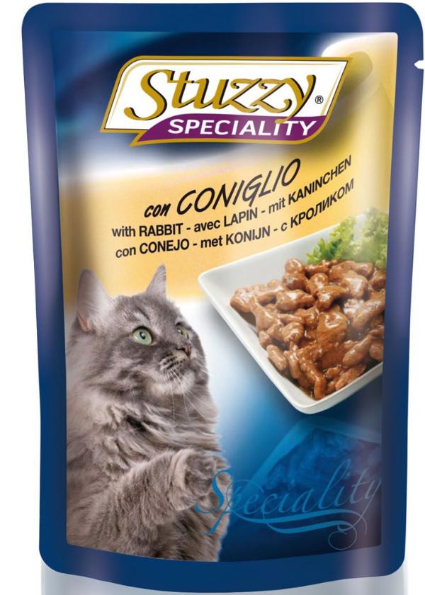 Консервы Stuzzy Speciality Cat Пауч (кролик) для кошек и котят