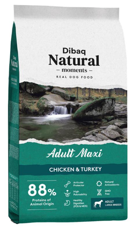 Dibaq Natural Moments Adult Maxi (Курица, индейка)