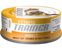 Консервы Trainer Fitness Adult Rabbit, 80 гр для кошек и котят