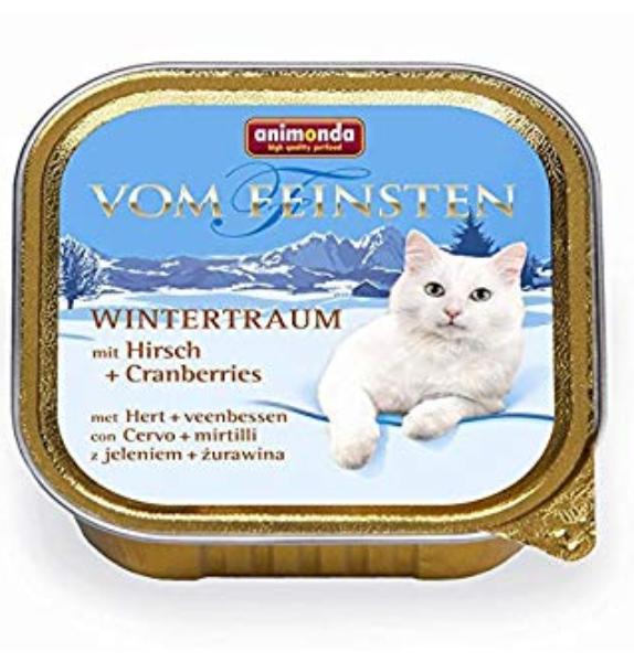Консервы Vom Feinsten Winter Taum (с олениной и клюквой) для кошек и котят