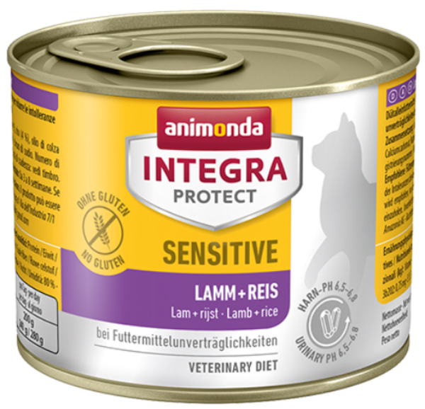 Консервы Animonda Integra Protect для кошек при аллергии (ягненок/рис) для кошек и котят