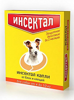 Экопром Инсектал капли для собак от 4 до 10 кг