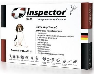 Экопром Inspector Total C для собак от 10 до 25 кг