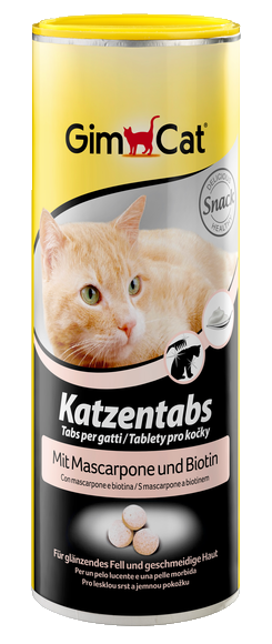 Gimcat Таблетки для кошек с маскарпоне и биотином купить | Цены и Фото