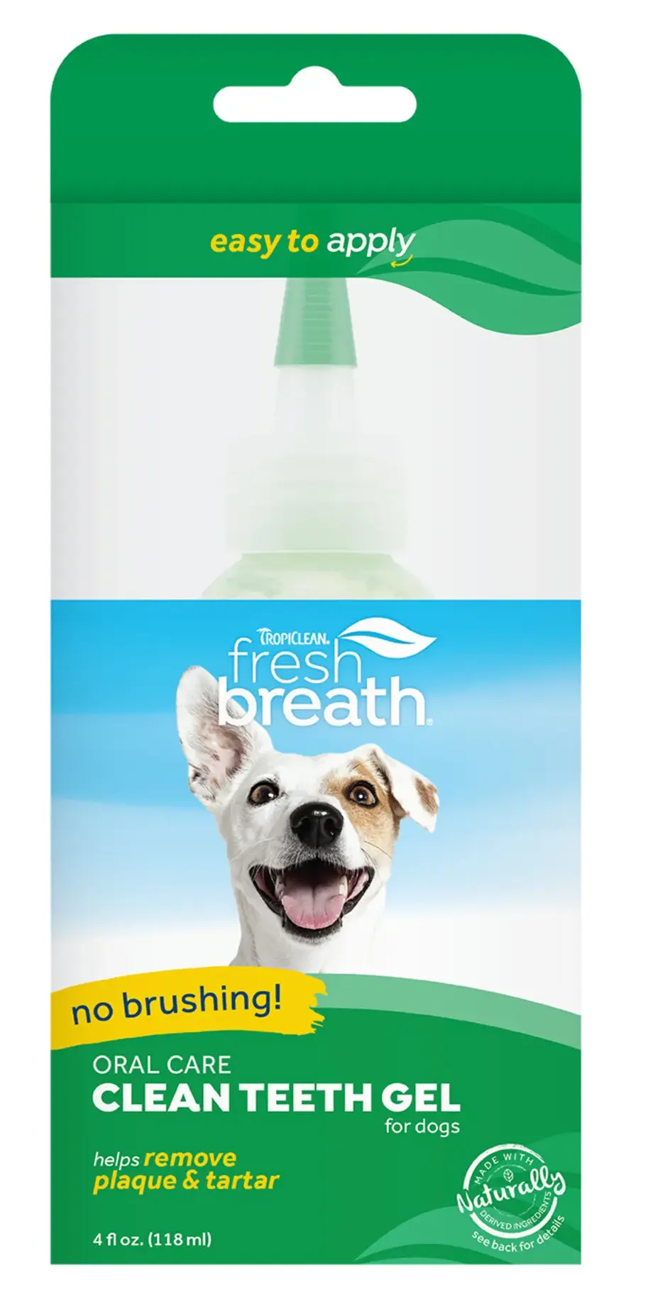 TropiClean Fresh Breath Oral Care Clean Teeth Gel for Dogs купить |  Garfield.by