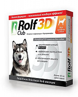 Экопром Ошейник RolfClub 3D для собак средних пород