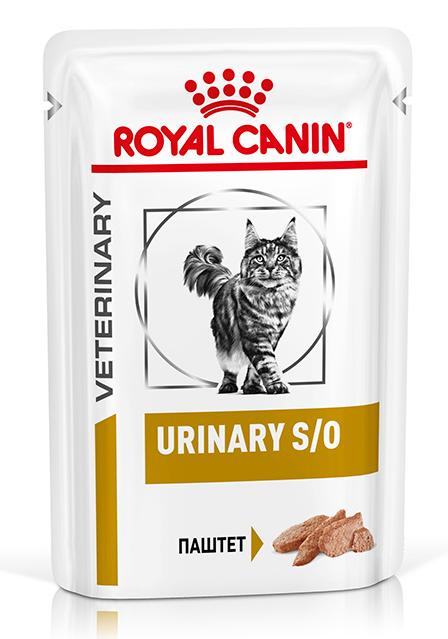 Консервы Royal Canin Urinary S/O (паштет) для кошек и котят