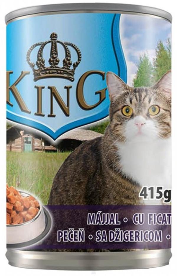 Piko Pet Консервы &quot;King Cat Liver&quot; – Garfield.by