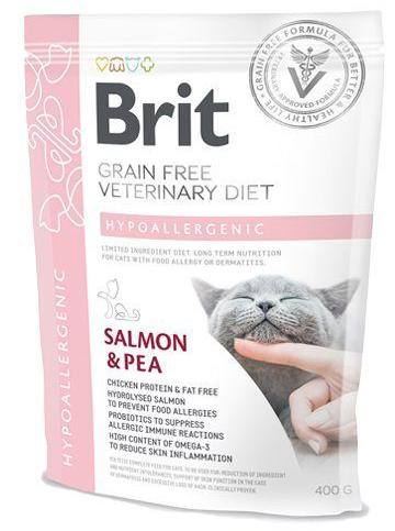 Сухой корм Brit VD Cat Grain free Hypoallergenic для кошек и котят