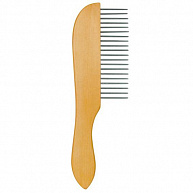 Расческа "TRIXIE" "Comb" с деревянной ручкой